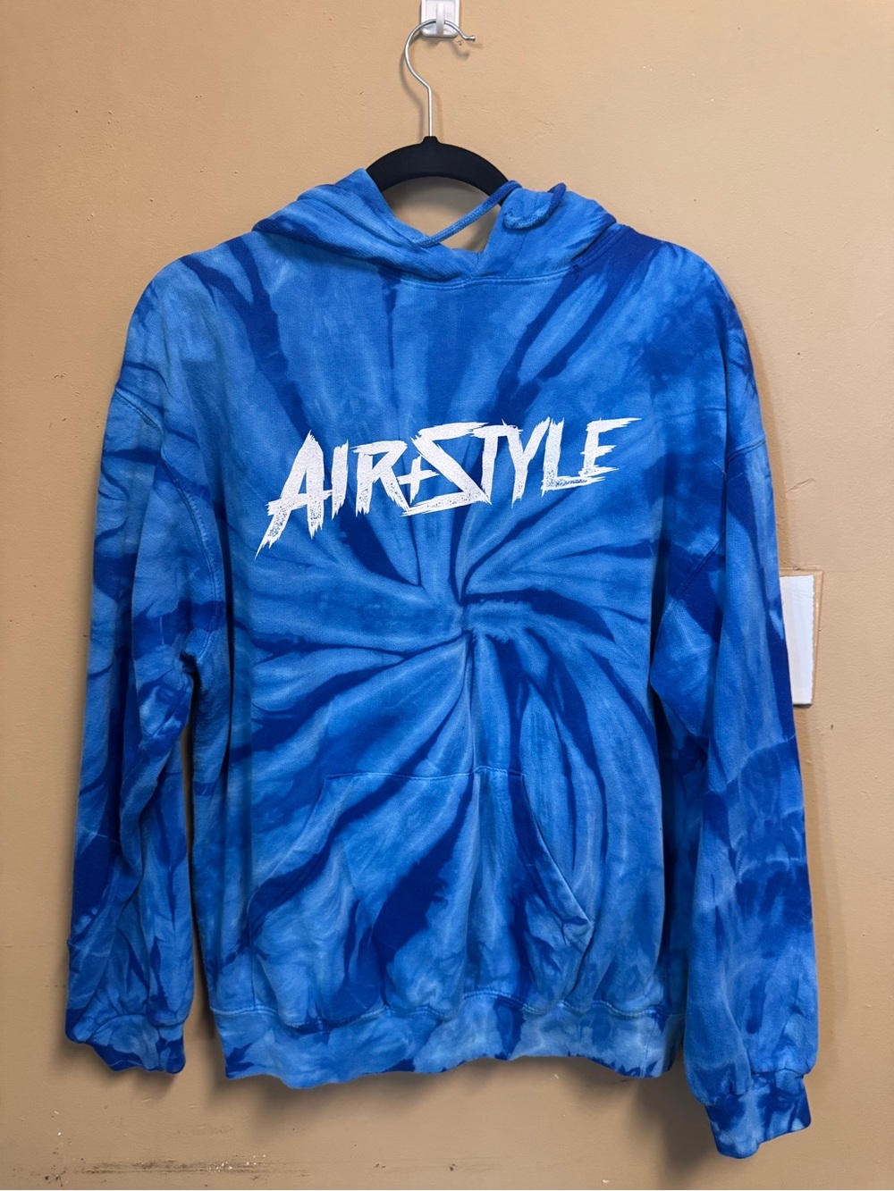 Blue Tie-Dye Hoodie
